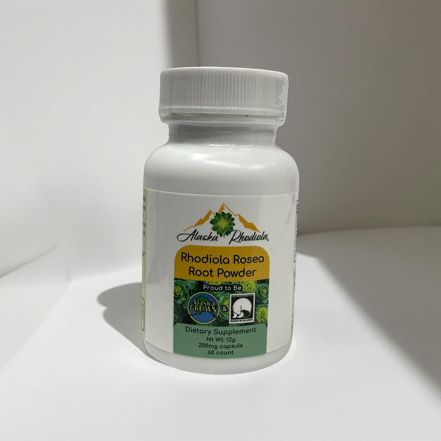 Alaska Rhodiola® Capsules – Rhodiola Rosea Root Powder