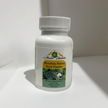 Alaska Rhodiola® Capsules – Rhodiola Rosea Root Powder