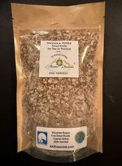 Alaska Rhodiola Rosea Dried Roots - Coarse Grind