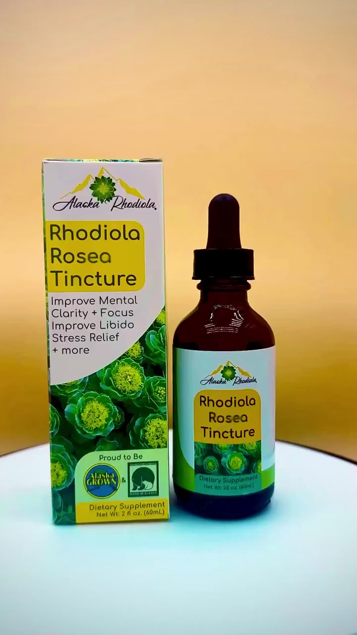 Rhodiola Rosea Tincture - 2 oz.