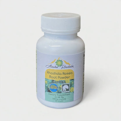 Alaska Rhodiola® Capsules – Rhodiola Rosea Root Powder