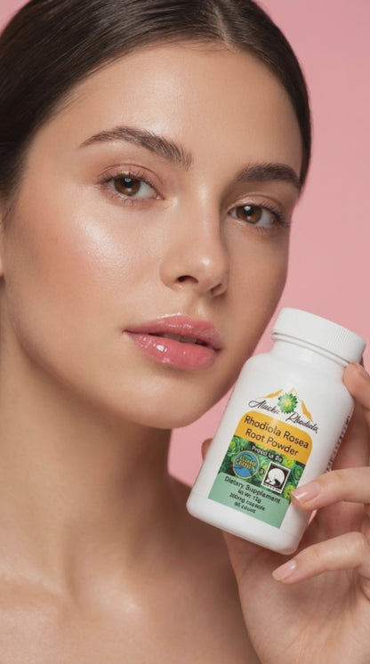 Alaska Rhodiola® Capsules – Rhodiola Rosea Root Powder